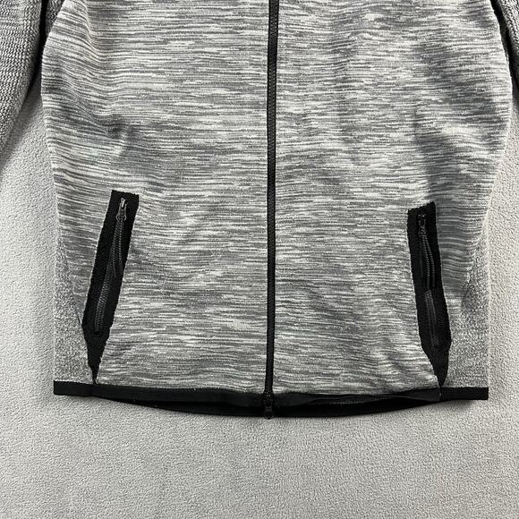 Nike Hoodie Mens Large Tech Fleece Revival Full Zip Grey Heather Outdoor Hiking - Picture 3 of 9